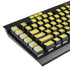 Vatican City Flag Distressed K95 RGB PLATINUM Mechanical Gaming Keyboard Skin